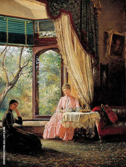Afternoon Tea 1888 By Emma Minnie Boyd
