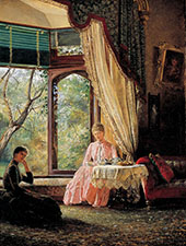 Afternoon Tea 1888 By Emma Minnie Boyd