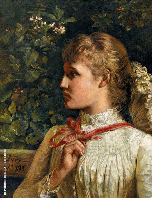 A Lassie Yet 1888 by Emma Minnie Boyd | Oil Painting Reproduction