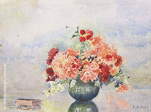 Flowerpiece by Emma Minnie Boyd | Oil Painting Reproduction