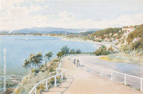 Olivers Hill Looking Towards Frankston | Oil Painting Reproduction