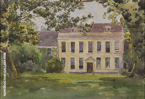 Penleigh House Wiltshire 1891 | Oil Painting Reproduction