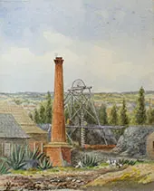 The Mine Shaft 1883 By Emma Minnie Boyd