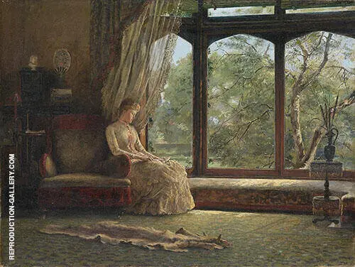 The Window Seat 1887 By Emma Minnie Boyd