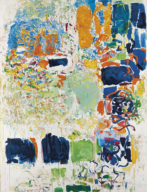 Noon 1970 by Joan Mitchell | Oil Painting Reproduction
