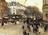Boulevard des Italiens 1900 By Jean Francois Rafaelli