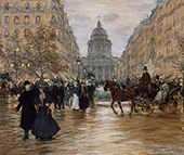 Boulevard Saint Michel By Jean Francois Rafaelli