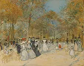 Les Champs Elysees 1890 By Jean Francois Rafaelli