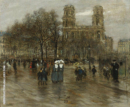 St Sulpice Square Paris | Oil Painting Reproduction