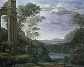 Ascanius Shooting The Stag of Sylvia 1682 By Claude Lorrain