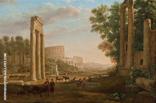 Capriccio with Ruins of The Roman Forum 1643 | Oil Painting Reproduction