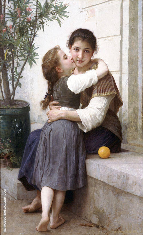 A Little Coaxing 1890 | Oil Painting Reproduction
