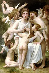 The Assault By William-Adolphe Bouguereau