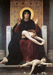 Virgin of Consolation By William-Adolphe Bouguereau