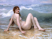 The Wave 1896 (La Vague) By William-Adolphe Bouguereau