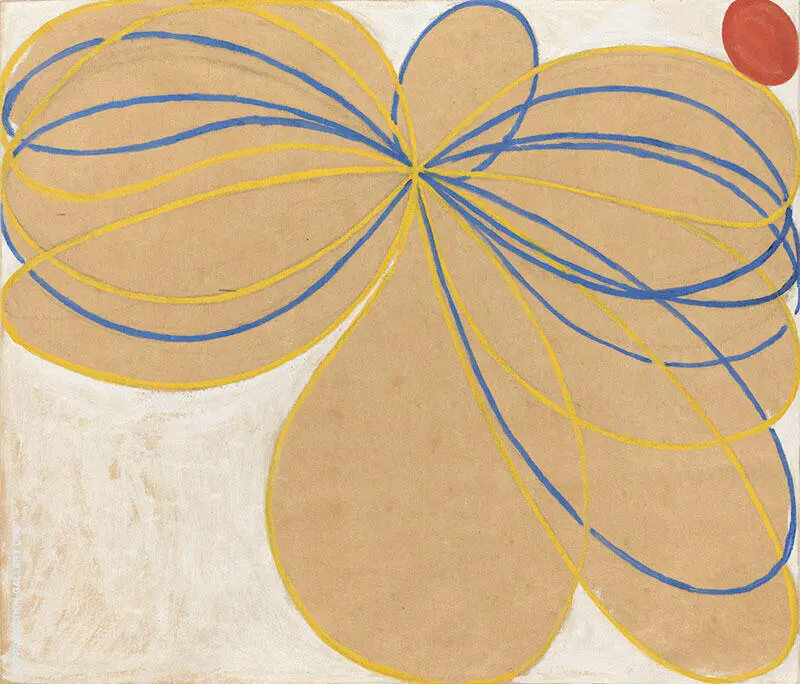 Group V The Pointed Star By Hilma AF Klint