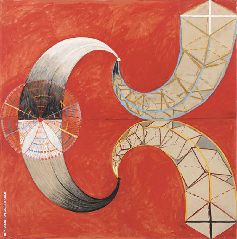 The Swan No 9 Group IX By Hilma AF Klint