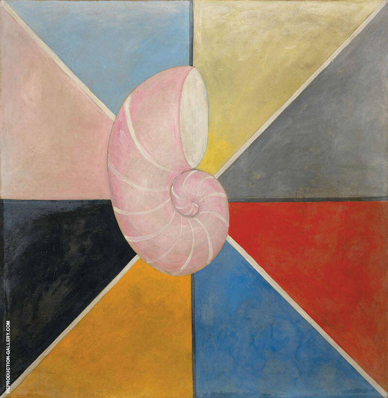 The Swan No 20 Group 9 by Hilma AF Klint | Oil Painting Reproduction