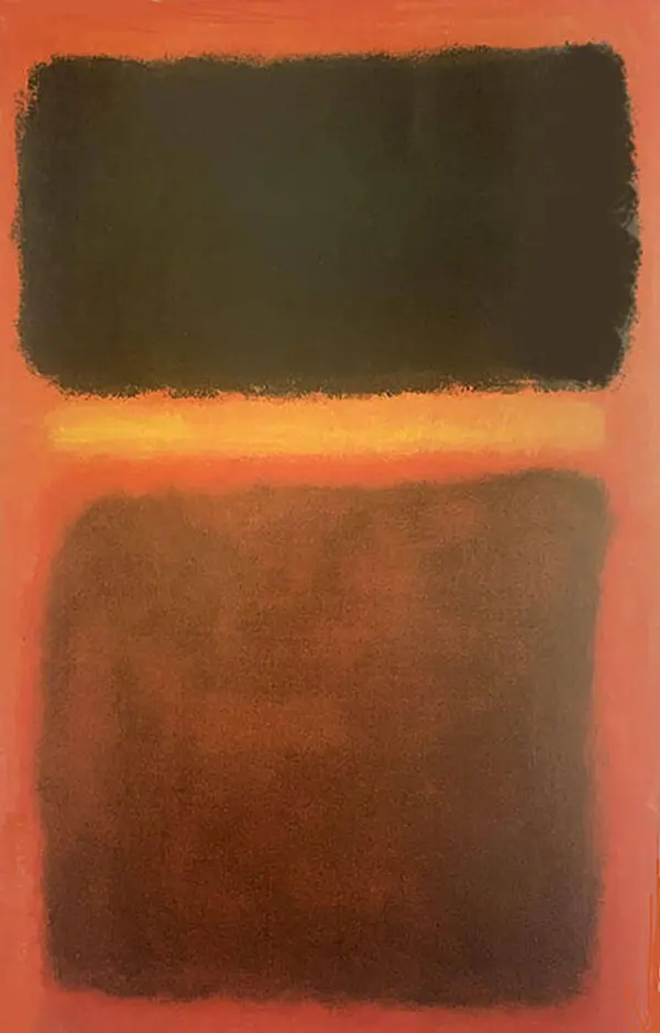 Untitled 1956 KG By Mark Rothko (Inspired By)