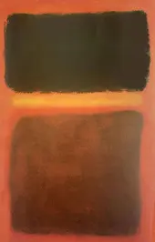 Untitled 1956 KG By Mark Rothko (Inspired By)