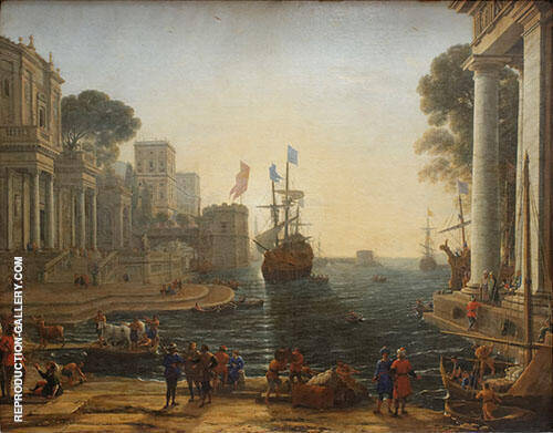 Ulysses Gives Chryseis to His Father 1644 | Oil Painting Reproduction