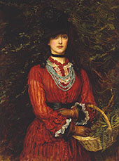 Miss Eveleen Tennant Painting 1874 By Sir John Everett Millais