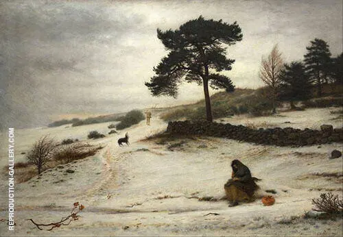 Blow Thou Winter Wind 1892 By Sir John Everett Millais