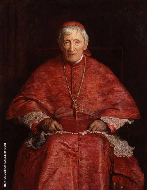 John Henry Newman 1881 By Sir John Everett Millais