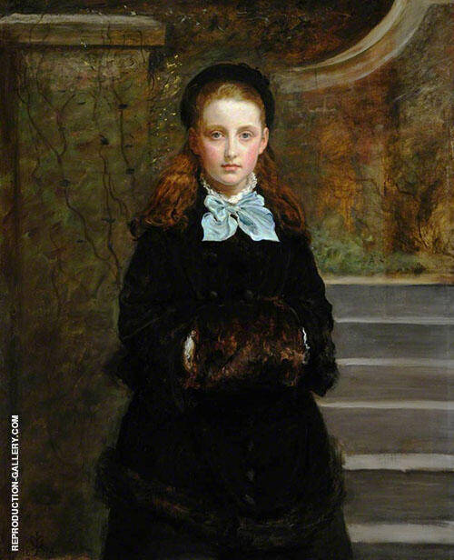 Picture of Health Alice The Artist's Daughter 1874 | Oil Painting Reproduction