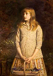 Sweetest Eyes Were Ever Seen By Sir John Everett Millais