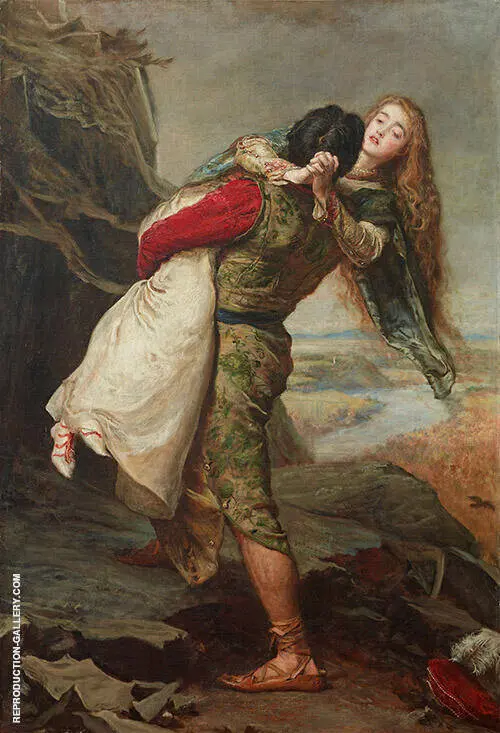 The Crown of Love 1875 By Sir John Everett Millais