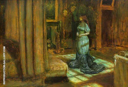 The Eve of Saint Agnes 1863 By Sir John Everett Millais