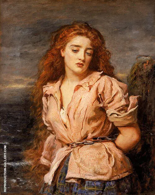 The Martyr of The Solway c1871 By Sir John Everett Millais