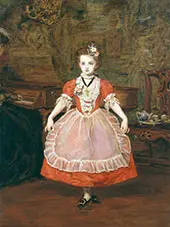 The Minuet 1866 By Sir John Everett Millais