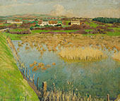 Marsh Landscape By Harold Harvey
