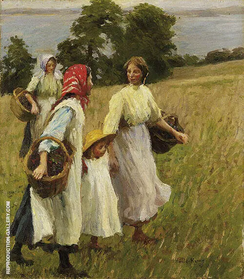 The Blackberry Harvest By Harold Harvey