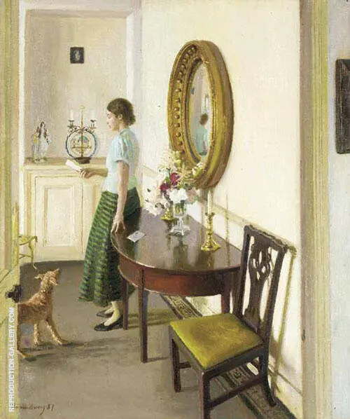 The Letter 1937 By Harold Harvey