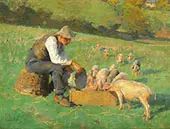 Feeding Time By Harold Harvey