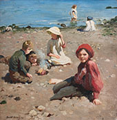 On The Sand By Harold Harvey