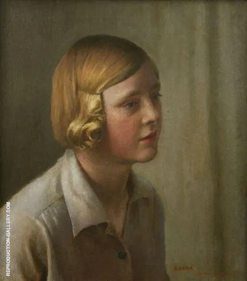 The Artist's Niece 1934 By Harold Harvey