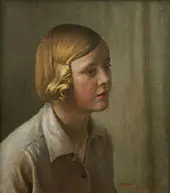 The Artist's Niece 1934 By Harold Harvey