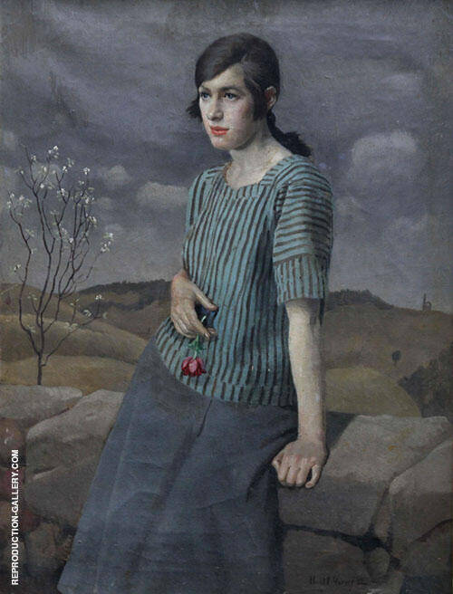 Clara by Harold Harvey | Oil Painting Reproduction