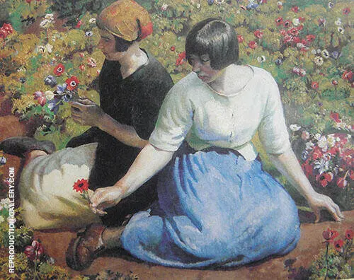 Anemones 1926 By Harold Harvey