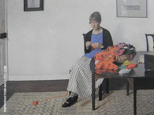 Coloured Wools 1919 By Harold Harvey