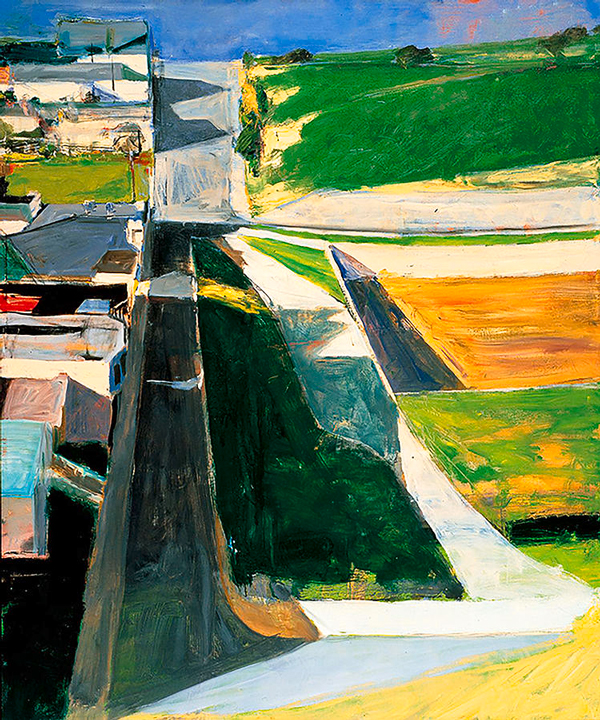 Cityscape 1 by Richard Diebenkorn | Oil Painting Reproduction