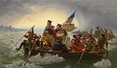 Washington Crossing the Delaware 1851 By Emanuel Leutze