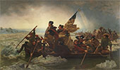 Washington Crossing the Delaware 1851 By Emanuel Leutze