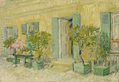 Exterior of a Restaurant at Asnieres By Vincent van Gogh