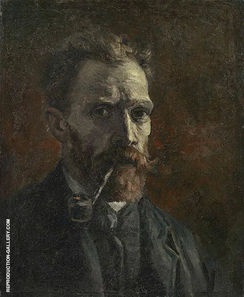 Self Portrait 1886 By Vincent van Gogh