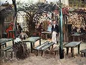Terrace of a Cafe on Montmartre By Vincent van Gogh